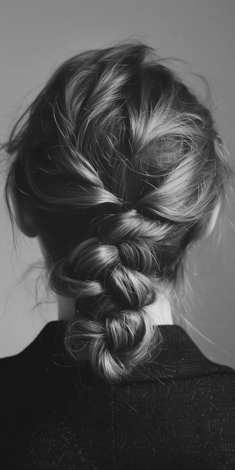 different types of hairstyles French braid, Chignon, Braid, Waterfall braids, twist