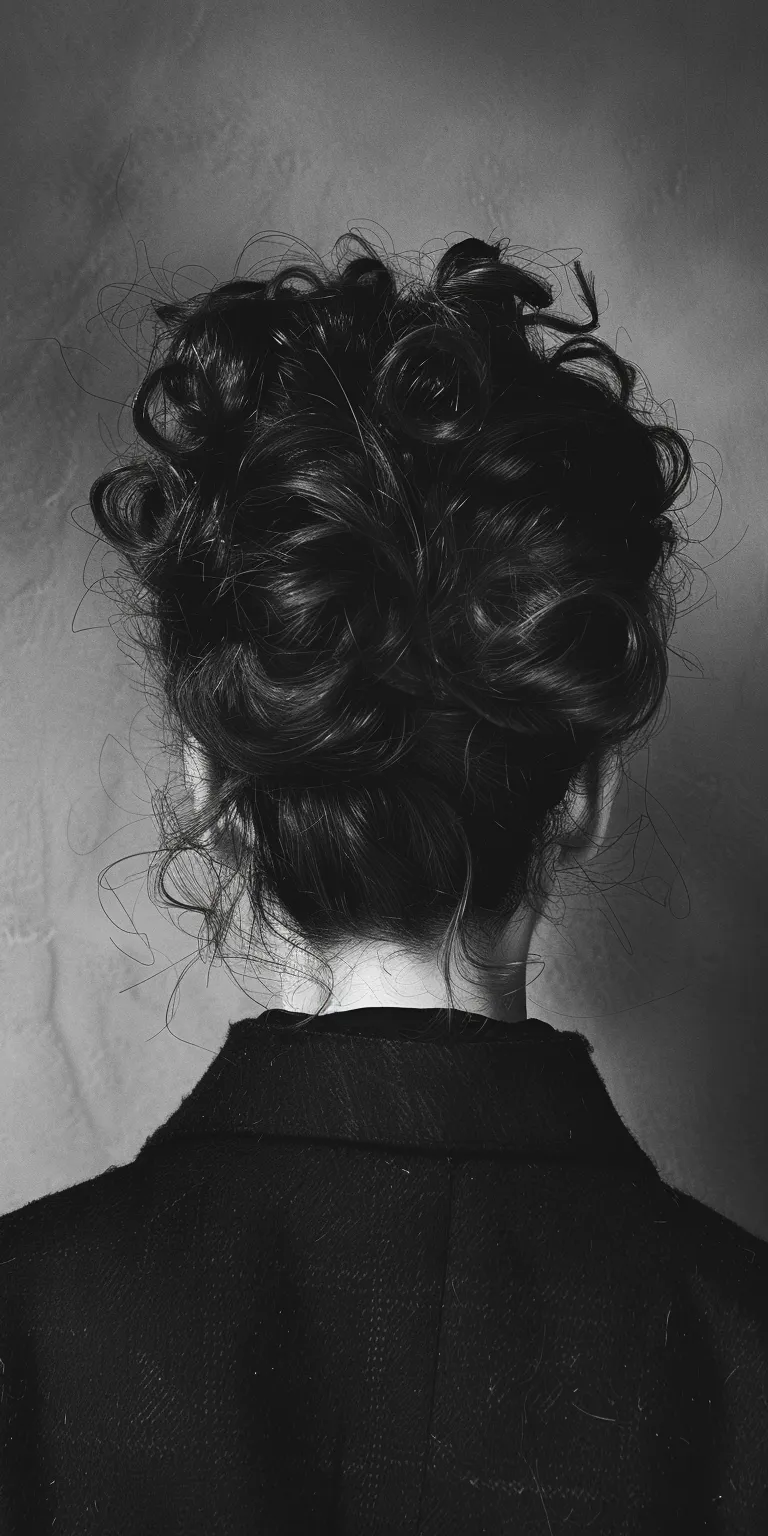 big hair style man Chignon, Updo, Milkmaid braid, Bouffant, Japanese women's hairstyles