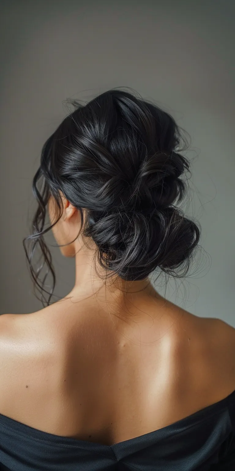 workout hairstyles Updo, Chignon, French twist, Ballerina bun, Milkmaid braid