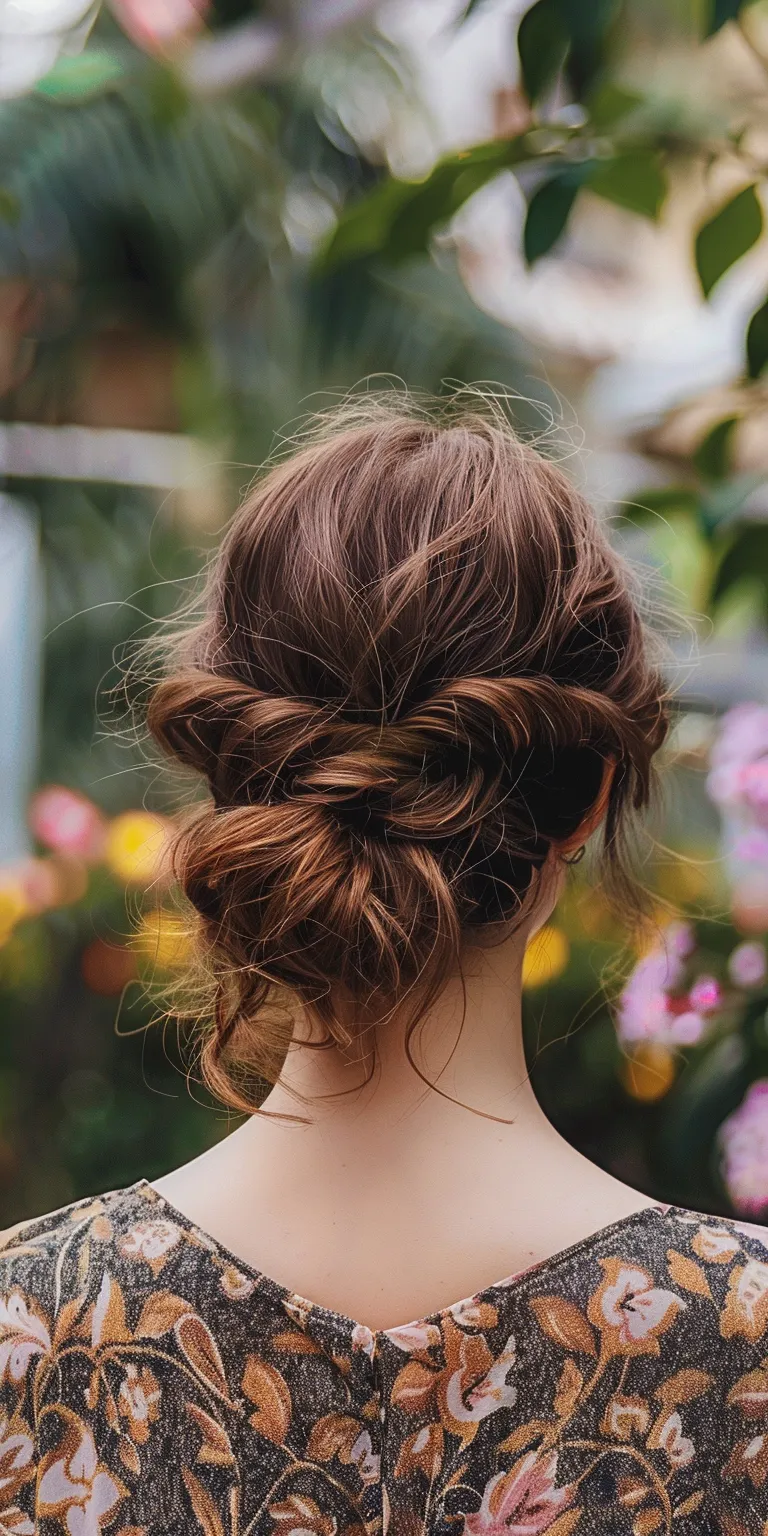 twist hairstyles for women Updo, Milkmaid braid, Chignon, French twist, braid