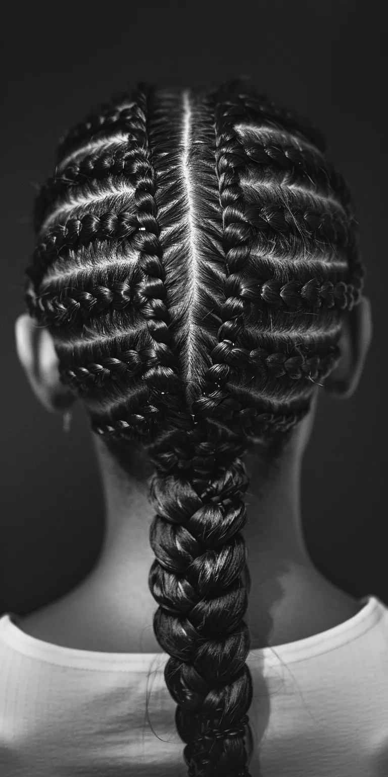 black hair styles Hair twists, Waterfall braids, Cornrows, French braid, Braid