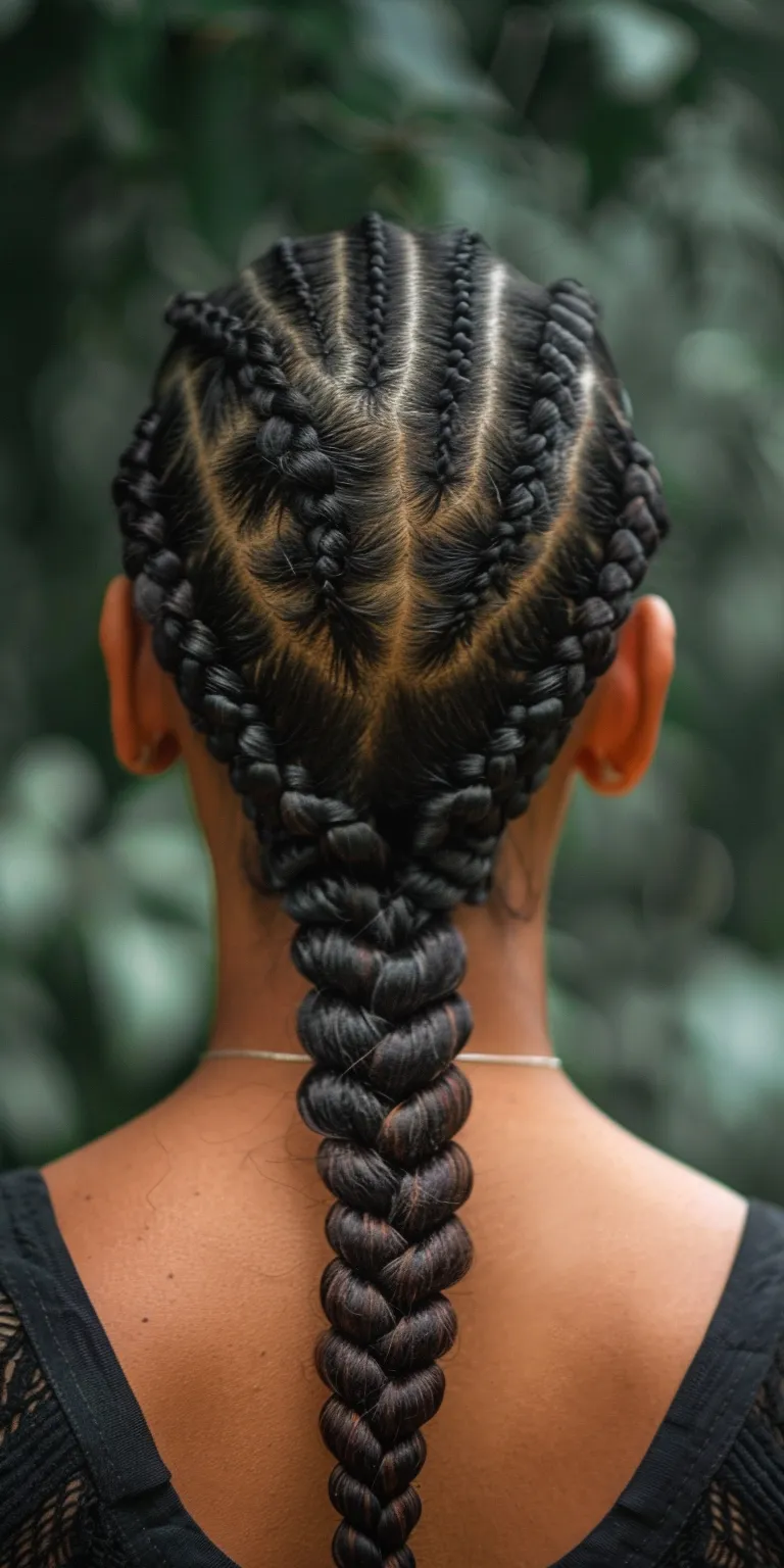 cornrow hairstyles for women Cornrows, Hair twists, Waterfall braids, French twist, braid