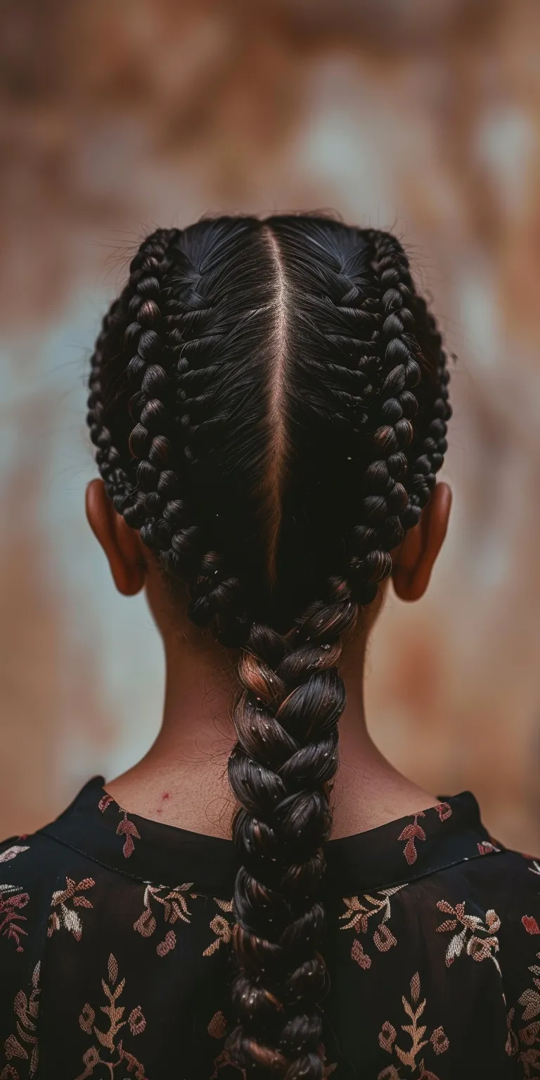 boho knotless braids Hair twists, Waterfall braids, Boho Cornrows, Braid