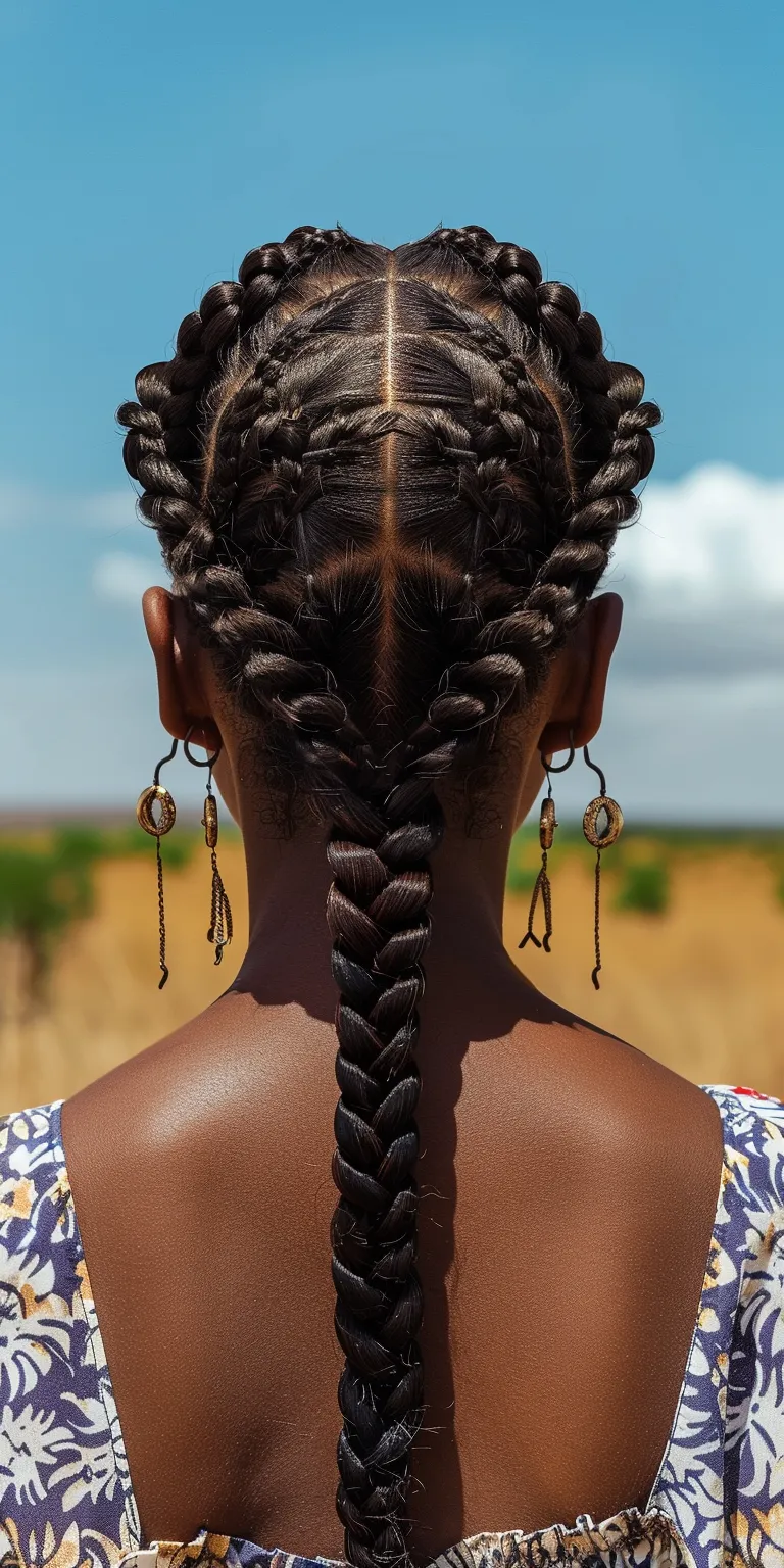 knotless braids hairstyles Hair twists, Boho braids, Historical Christian hairstyles, Cornrows, Waterfall