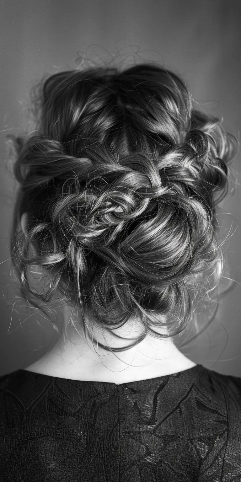 johnny depp hairstyles Chignon, Milkmaid braid, Updo, Waterfall braids, French braid