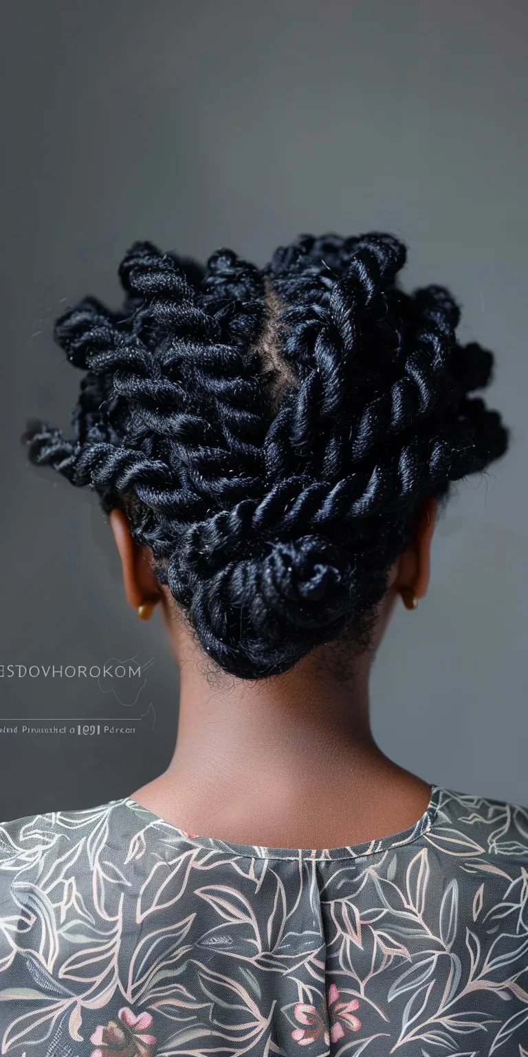 two strand twist hairstyles Hair twists, Crochet braids, Waterfall French twist, Kinky hair