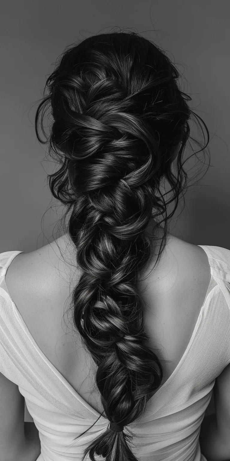 20s hairstyles Waterfall braids, French braid, Braid, Boho Milkmaid braid