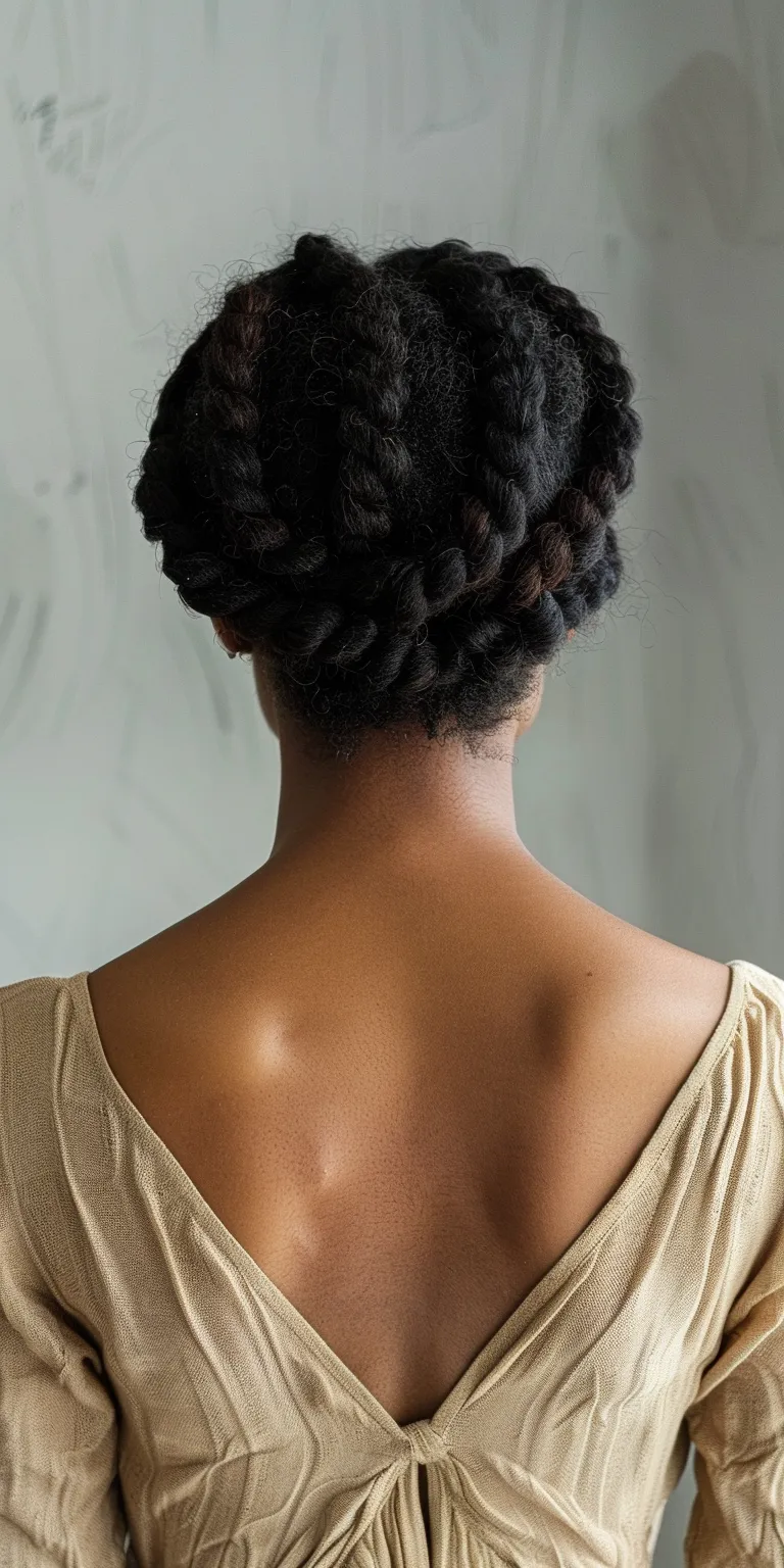 flat twist hairstyles Hair twists, French twist, Updo, Waterfall braids, Boho braids