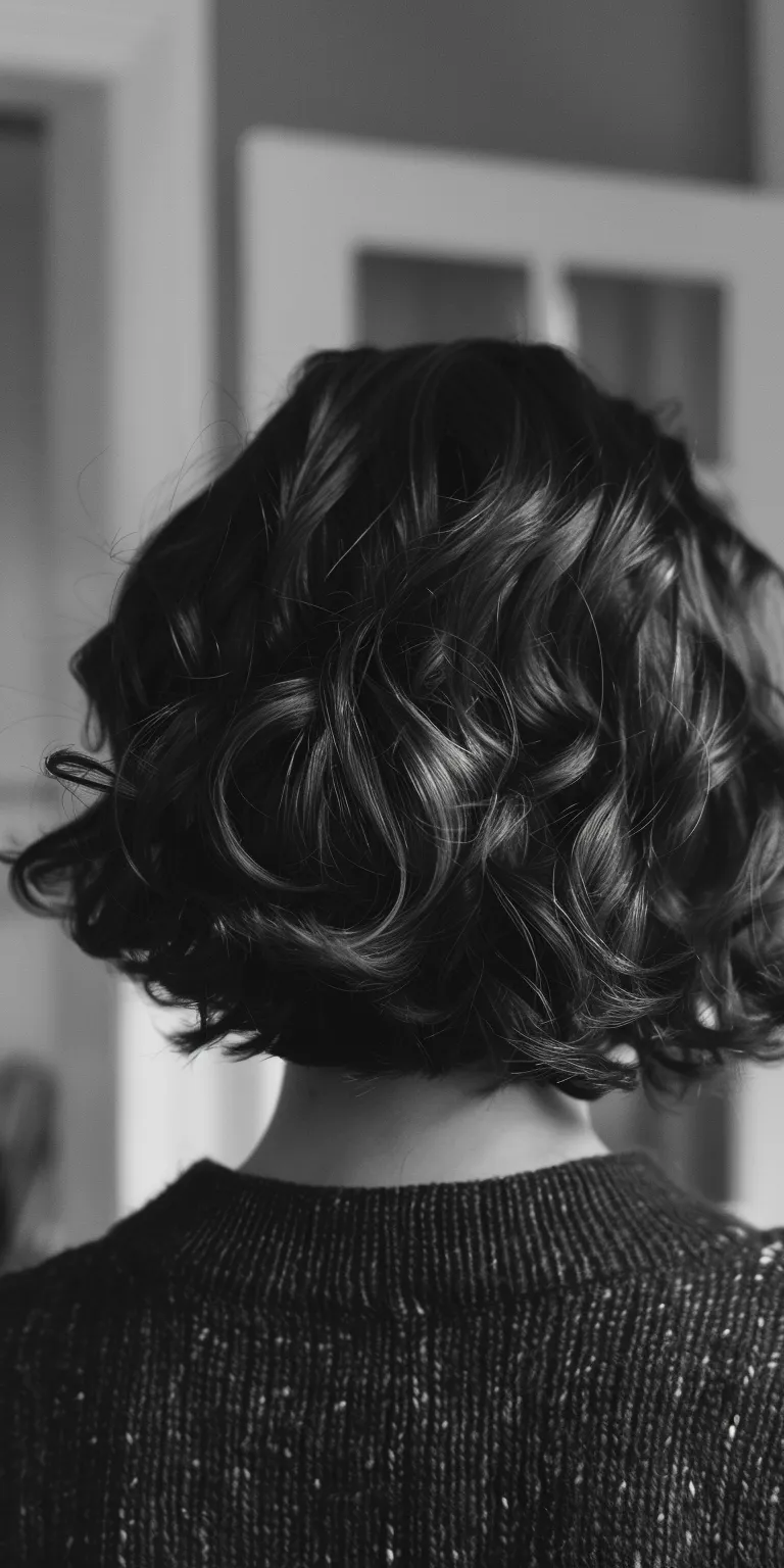 short wavy haircuts Finger wave, Ringlets, Chignon, Updo, Milkmaid braid