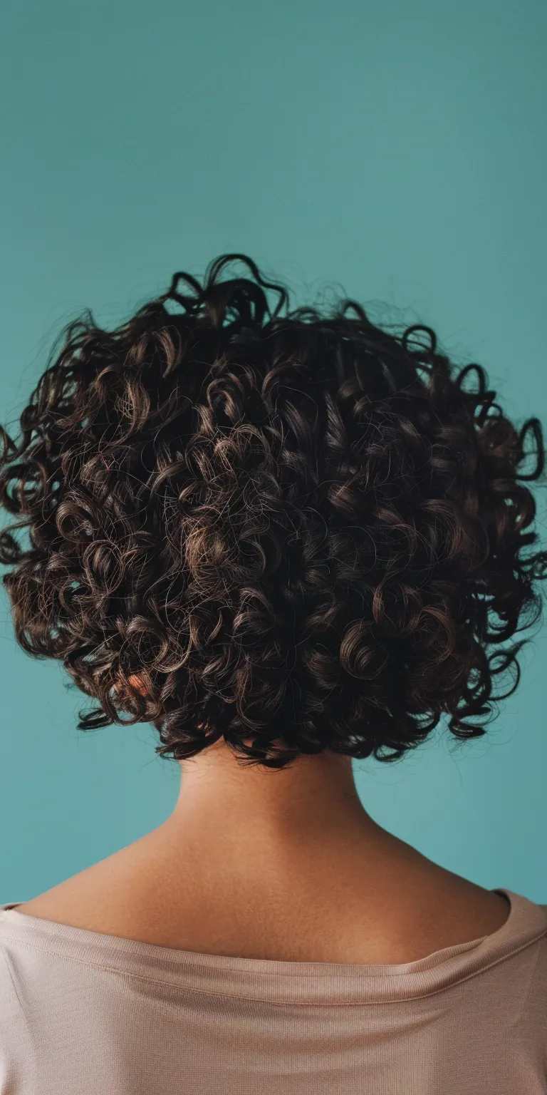 haircuts for curly hair women Digital perm, Jheri curl, Kinky hair, Ringlets, Asymmetric cut