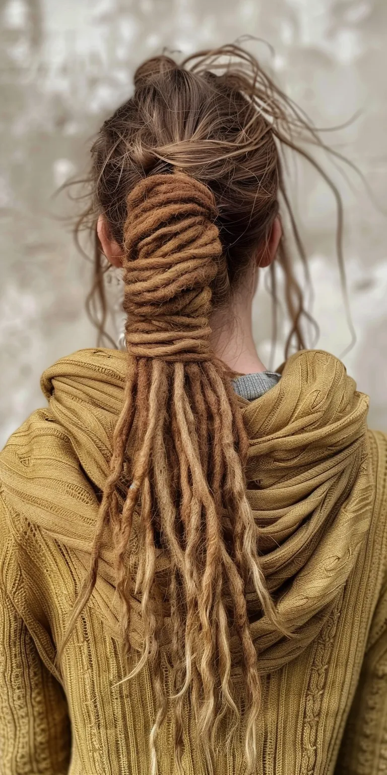 dreads hairstyles for ladies Dreadlocks, Hair twists, Braid, Layered hair, Boho braids