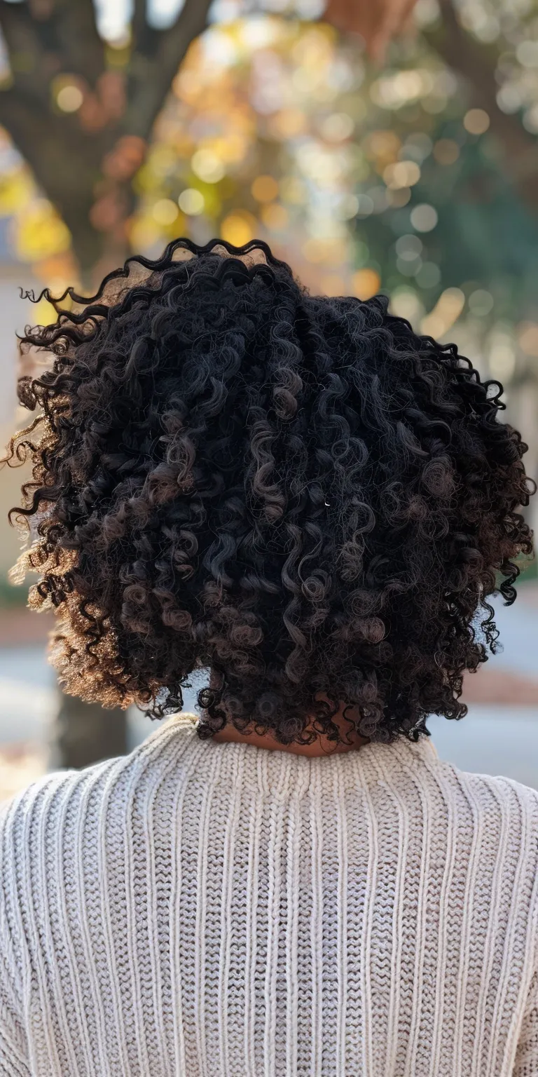 curly hair styles Digital perm, Crochet braids, Layered hair, Ringlets, Kinky