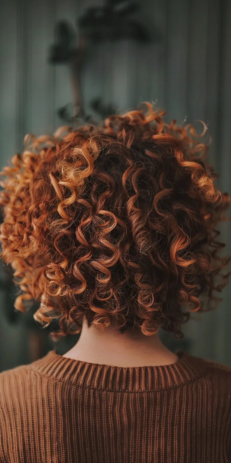 curly bob hairstyles Ringlets, Digital perm, Curly hair, Kinky Asymmetric cut