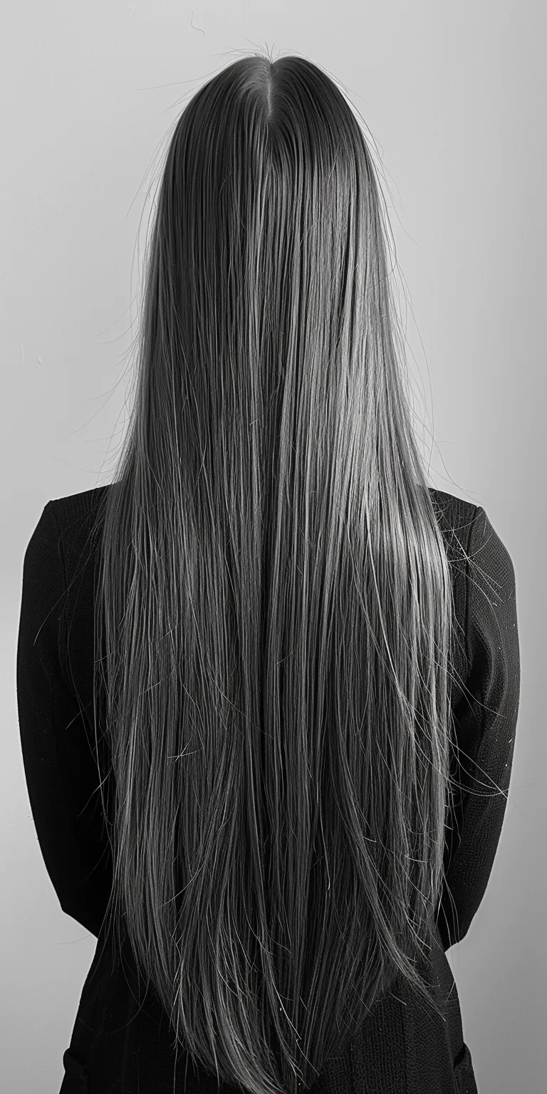 hairstyles for long straight hair Long hair, Layered Asymmetric cut, Extensions, Feathered