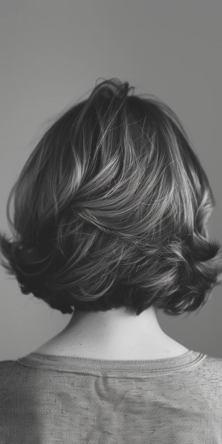 haircuts for thin hair Asymmetric cut, Finger wave, Chignon, Bob Ringlets