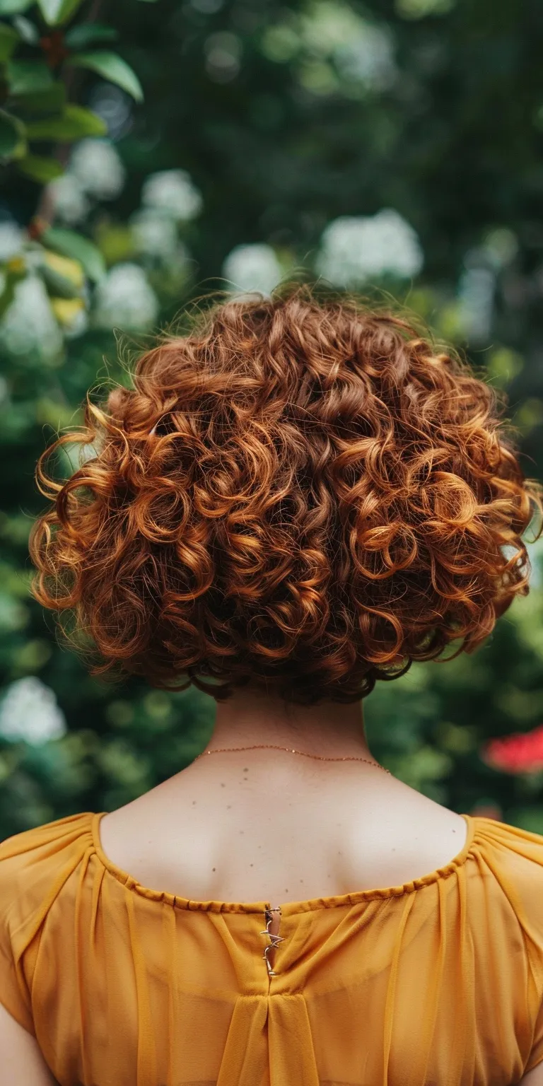 haircuts for curly hair Digital perm, Ringlets, Updo, Curly hair, Milkmaid braid