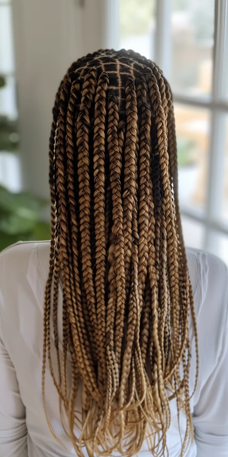 brown box braids Hair twists, Crochet braids, Boho Waterfall Dreadlocks