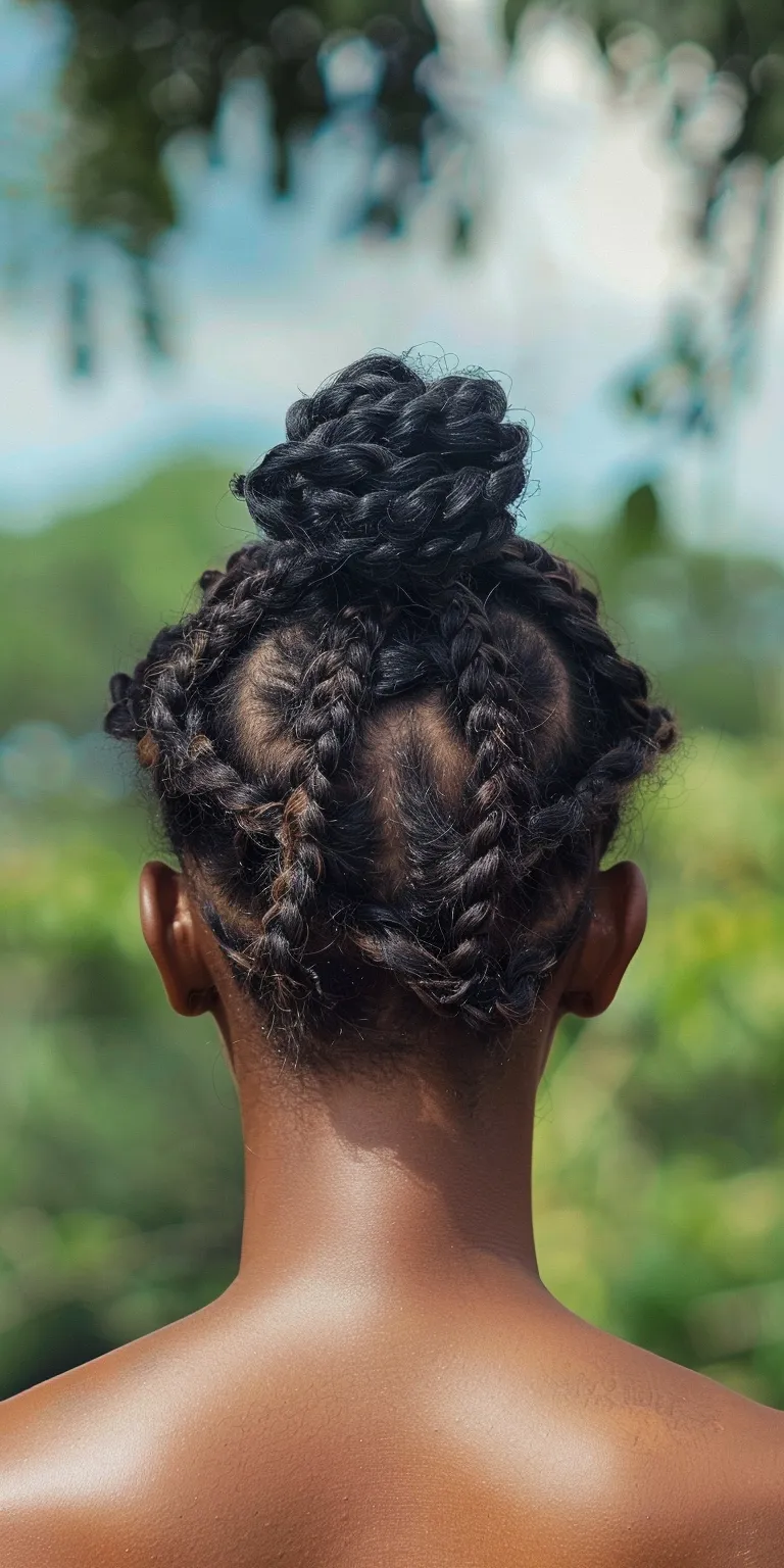 summer hairstyles Hair twists, French twist, Updo, Waterfall braids, Crochet braids