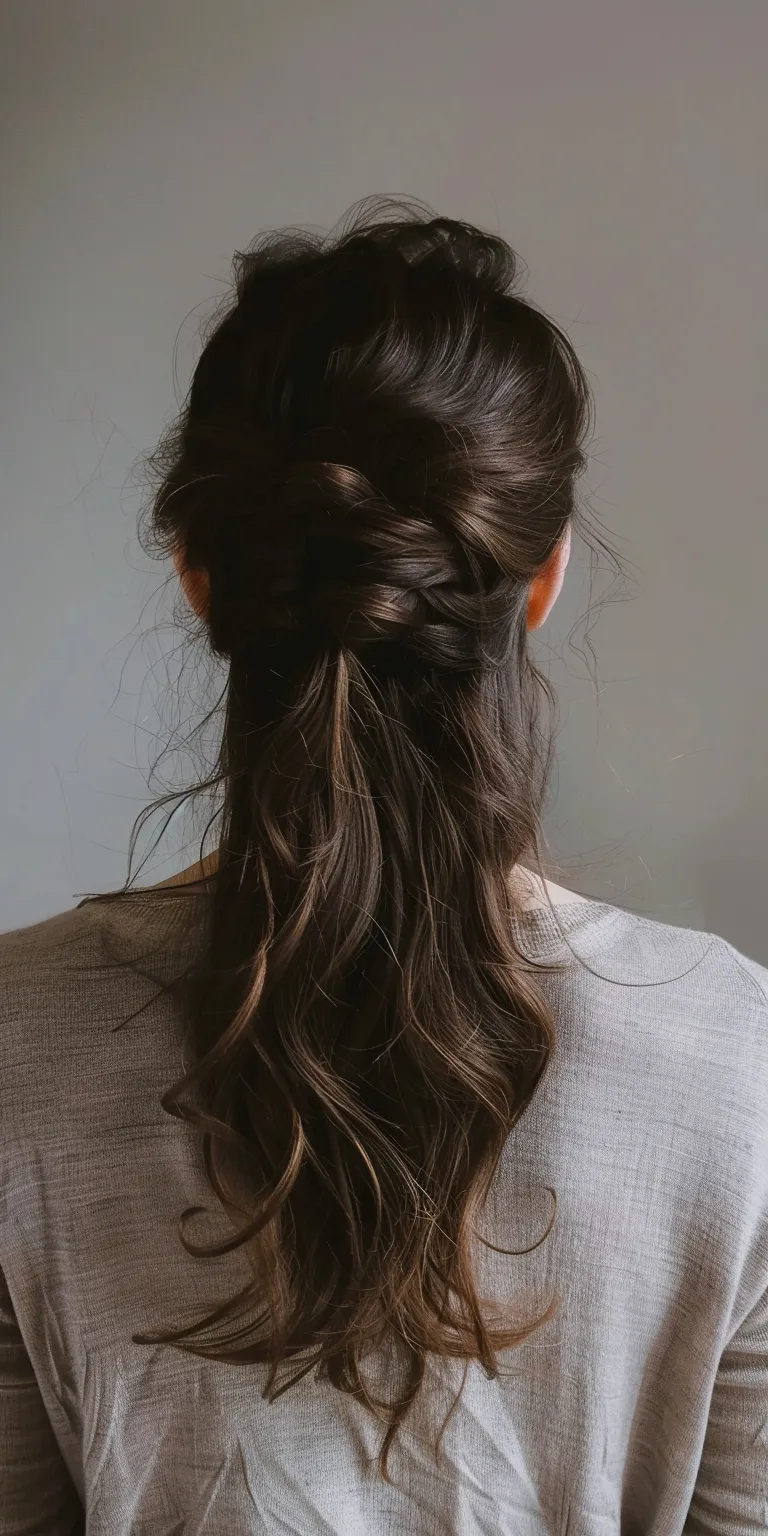 hairstyles for Updo, Milkmaid braid, French Waterfall braids, Braid