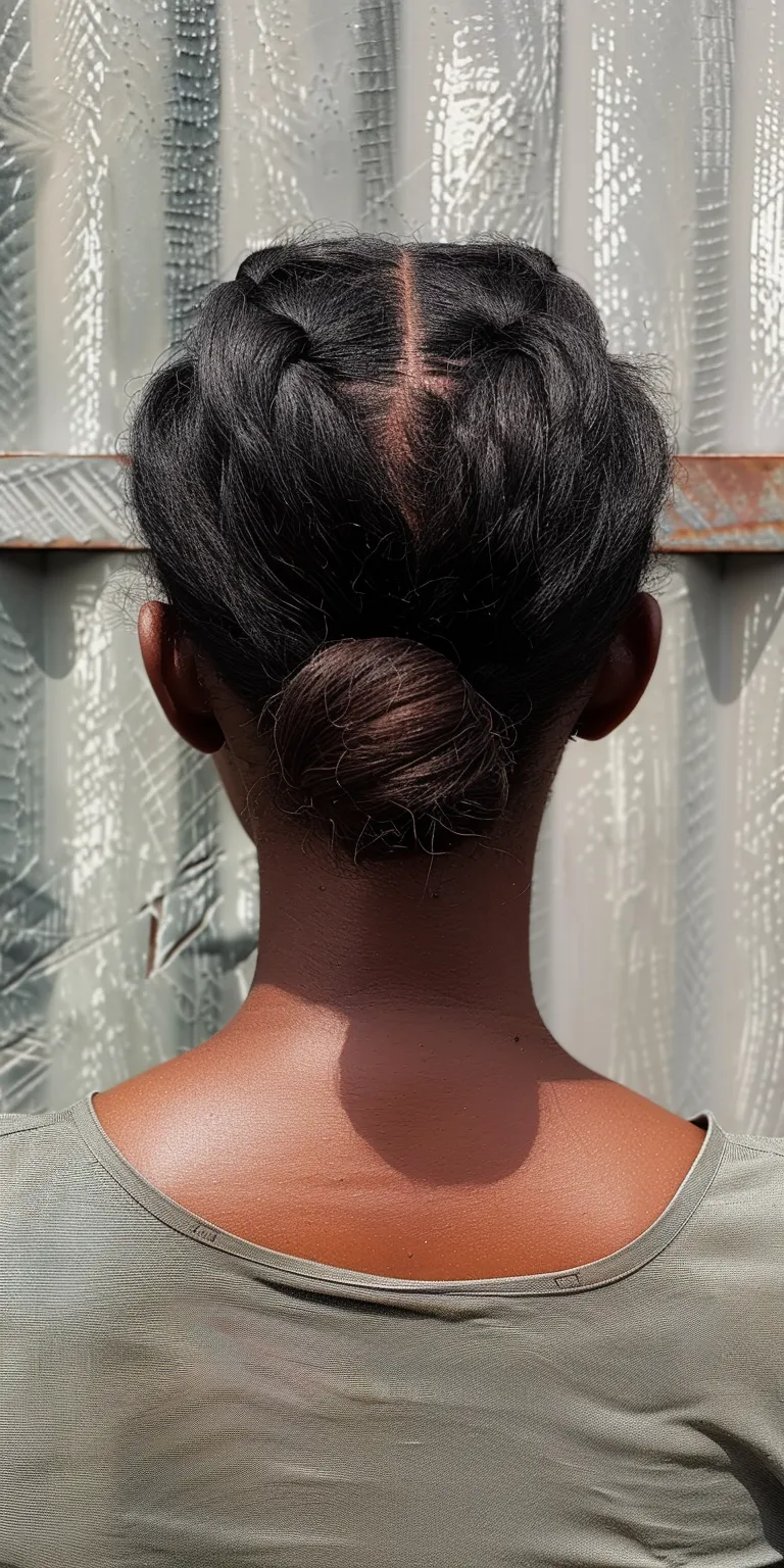 cute ponytail hairstyles Chignon, French twist, Updo, Ballerina bun, Tonsure