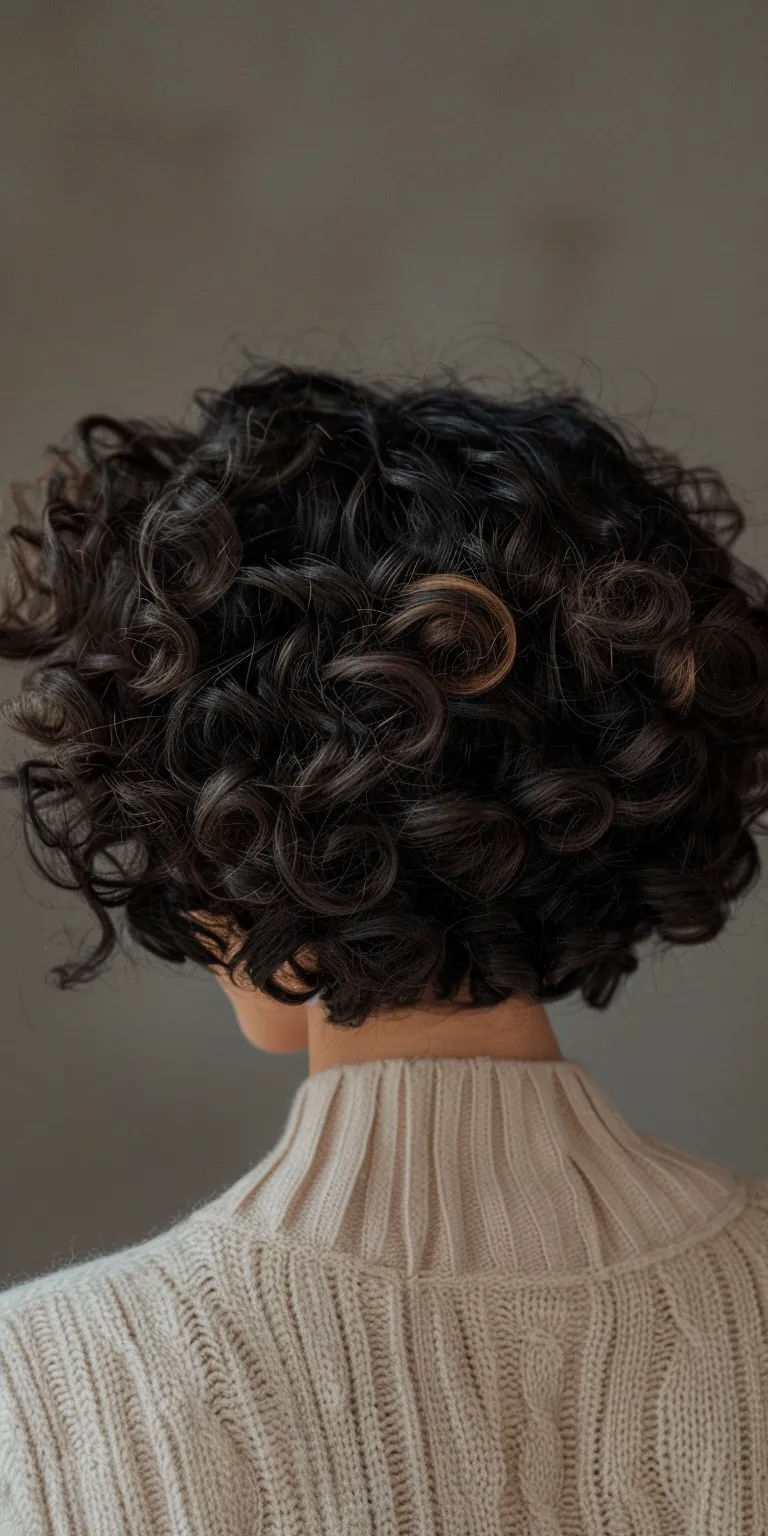 short curly bob Ringlets, Digital perm, Finger wave, Updo, Milkmaid braid