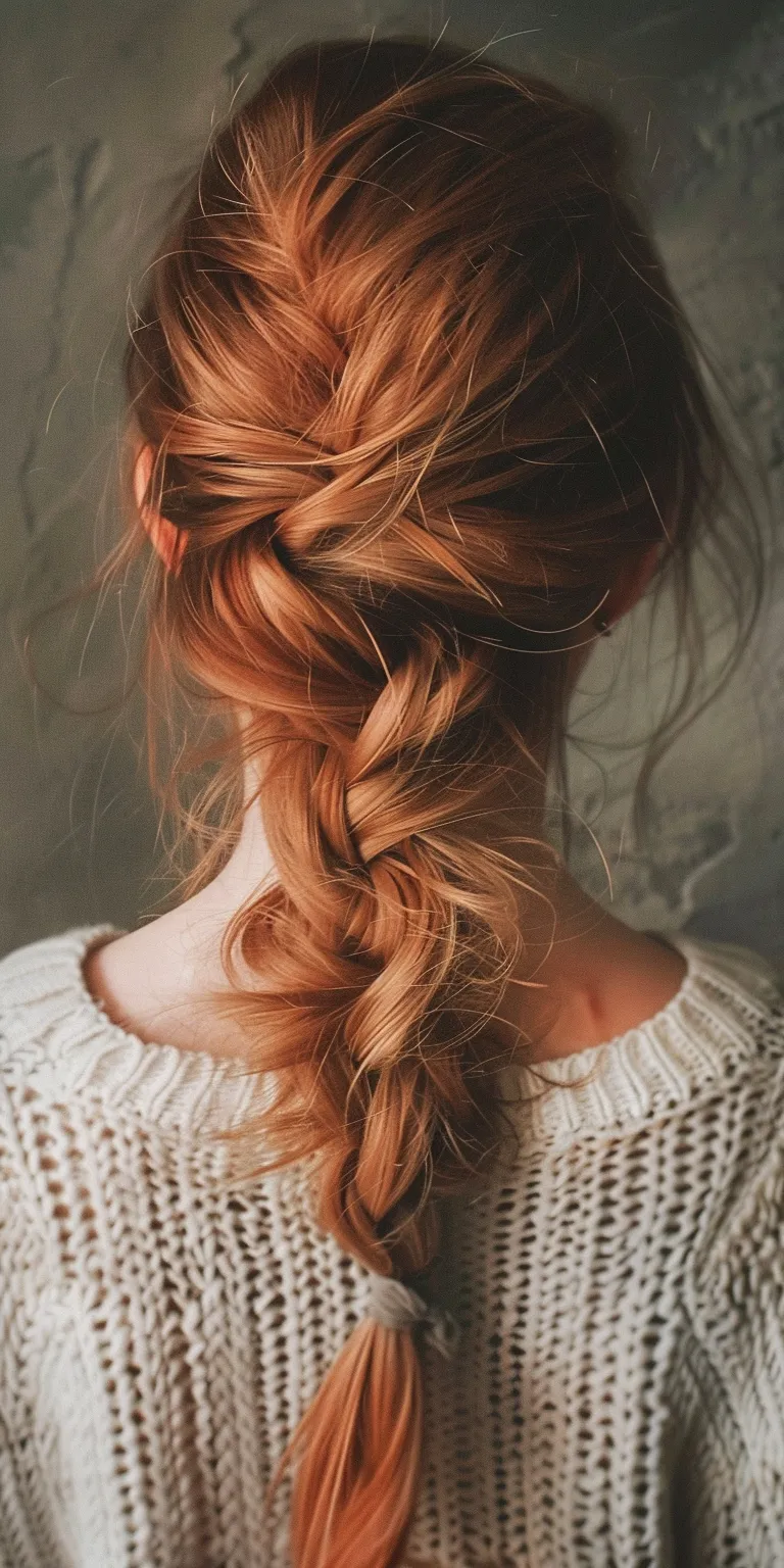 knotless hairstyles Braid, Waterfall braids, French braid, Updo, Boho braids