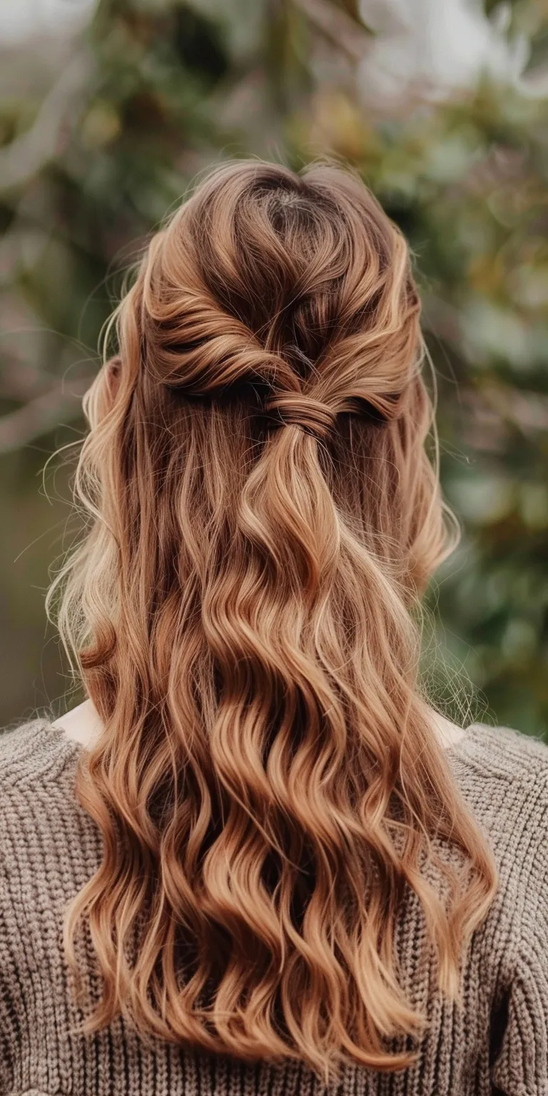 hair styles for women French braid, Braid, Milkmaid Waterfall braids, Updo