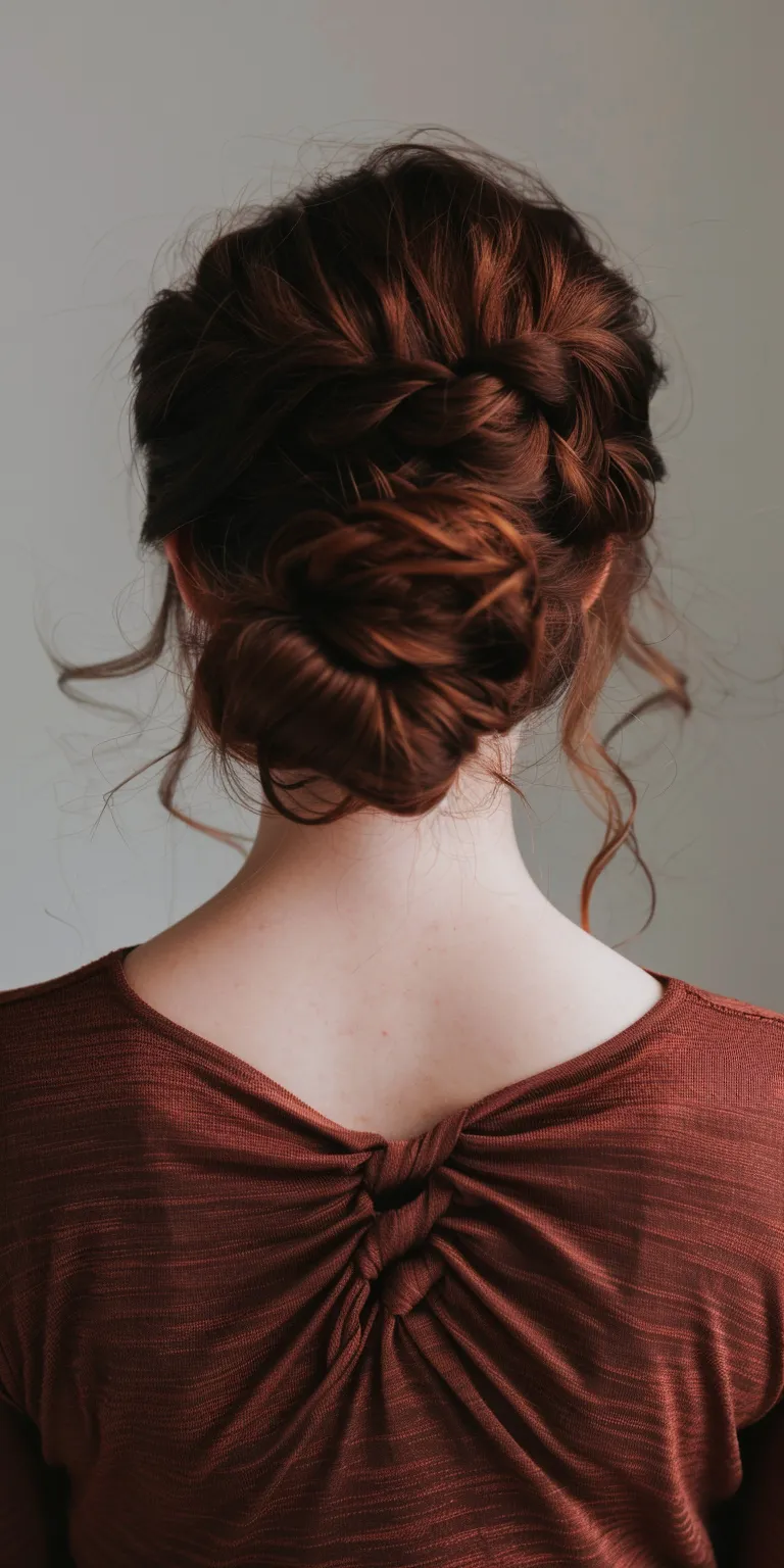 hairstyles for teens Updo, Milkmaid braid, Chignon, French Braid