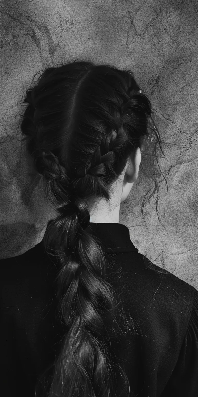 witch hairstyles French braid, Milkmaid Chignon, Braid, Updo