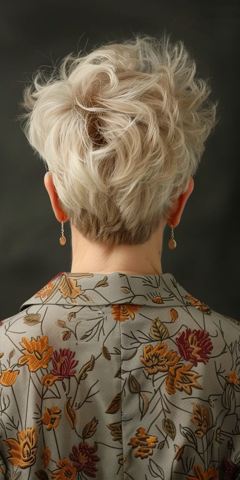 short shag hairstyles Asymmetric cut, Pompadour, Butterfly haircut, Pixie Feathered hair