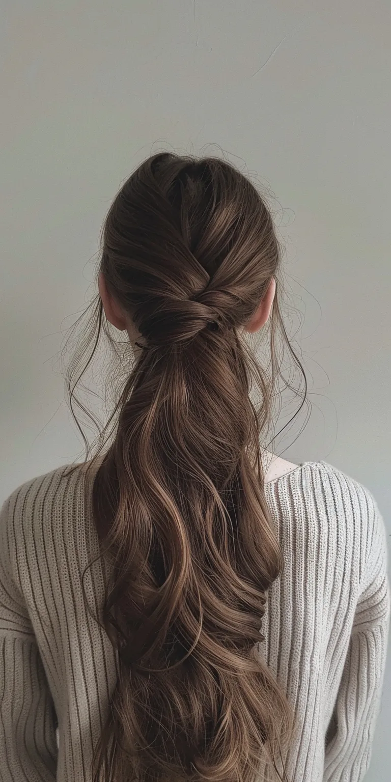 simple hairstyles Waterfall braids, French braid, Braid, Updo, Boho braids