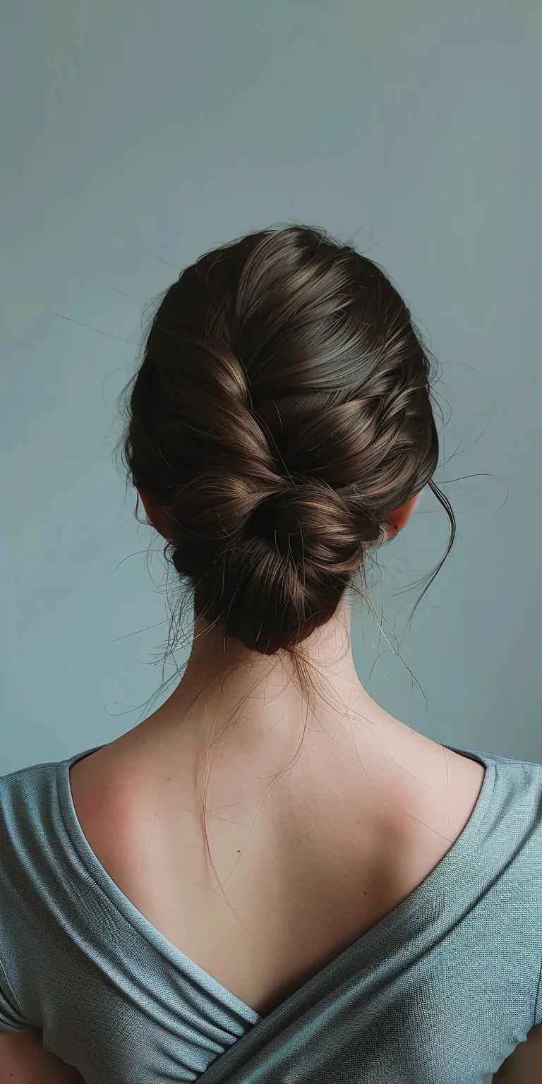 different types of hairstyles Chignon, Updo, French twist, braid, Ballerina bun