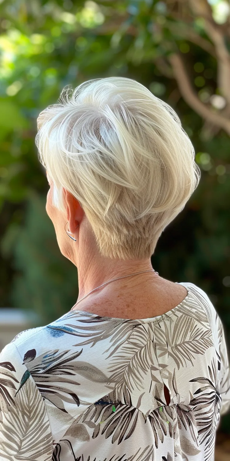 pixie cuts for women over 60 Short brush cut, Butterfly haircut, Asymmetric Pixie Feathered hair