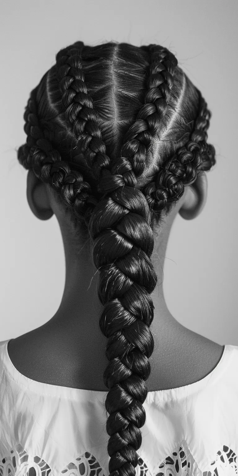 weave hairstyles braids Waterfall braids, French braid, Hair twists, Braid, twist