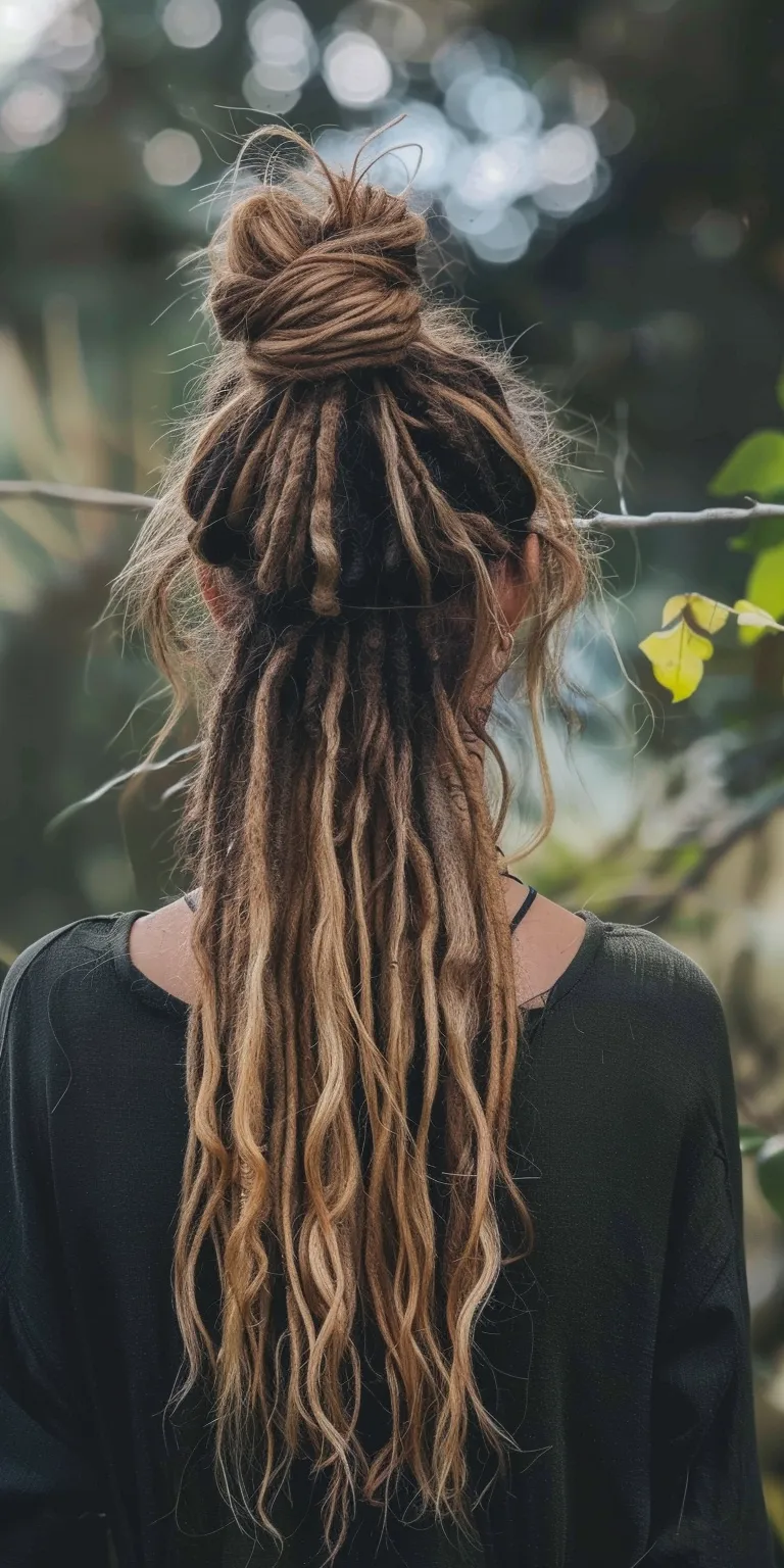 dreadlocks hairstyles Dreadlocks, Hair twists, Boho braids, Layered hair, Waterfall braids