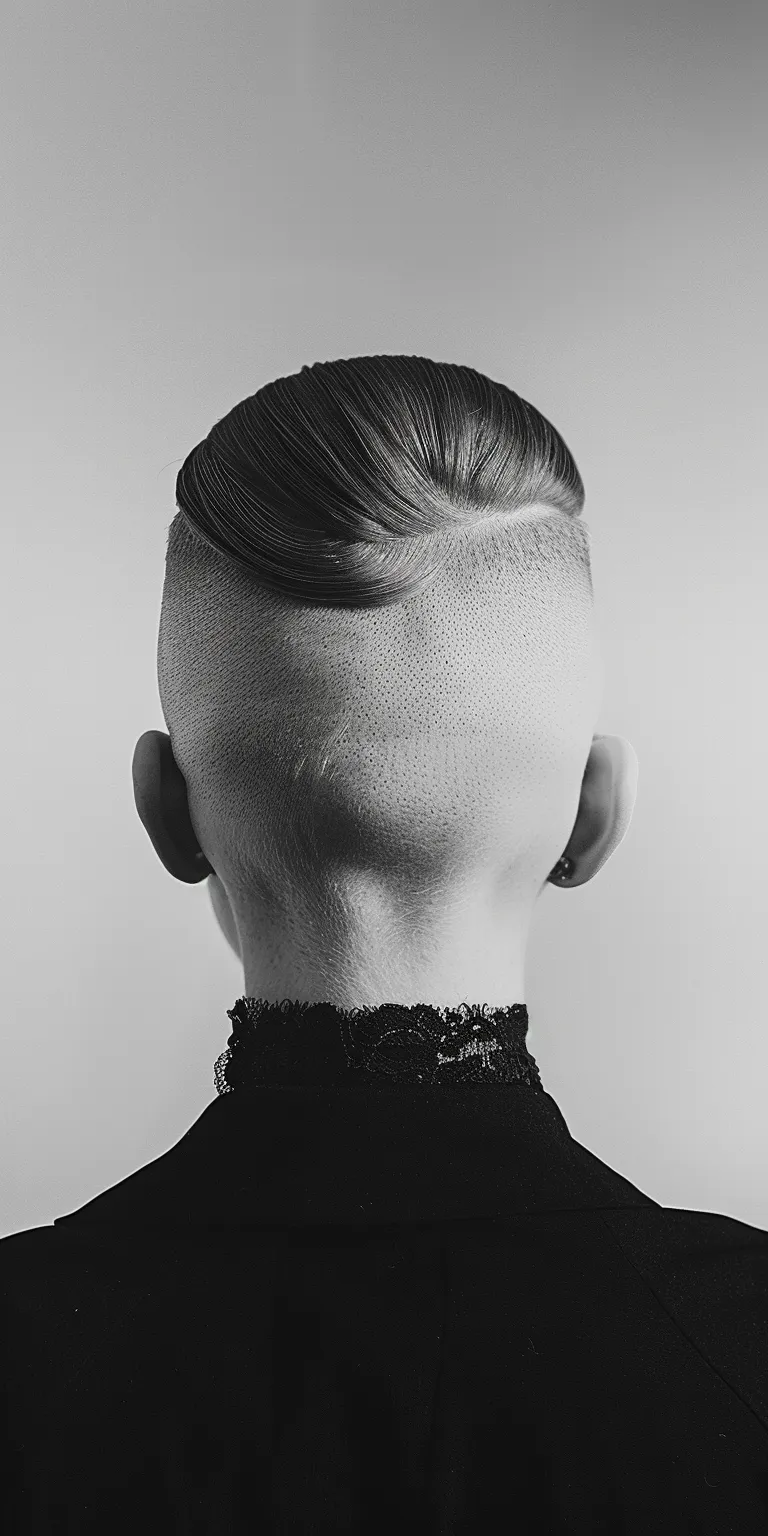 undercut slick back Pompadour, Mohawk, Tonsure, Asymmetric cut, Short brush cut