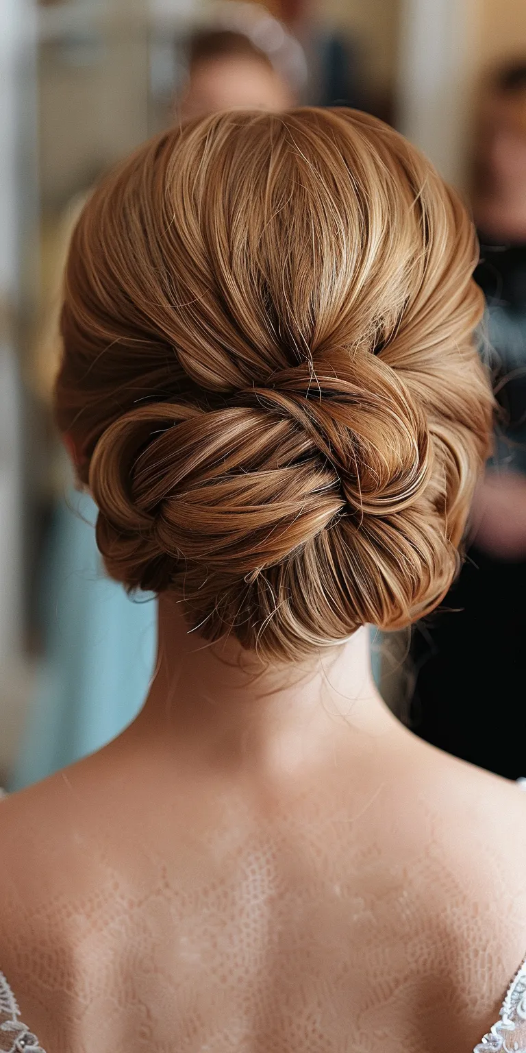 updo hairstyles for wedding Chignon, Updo, Ballerina bun, French twist, Milkmaid braid