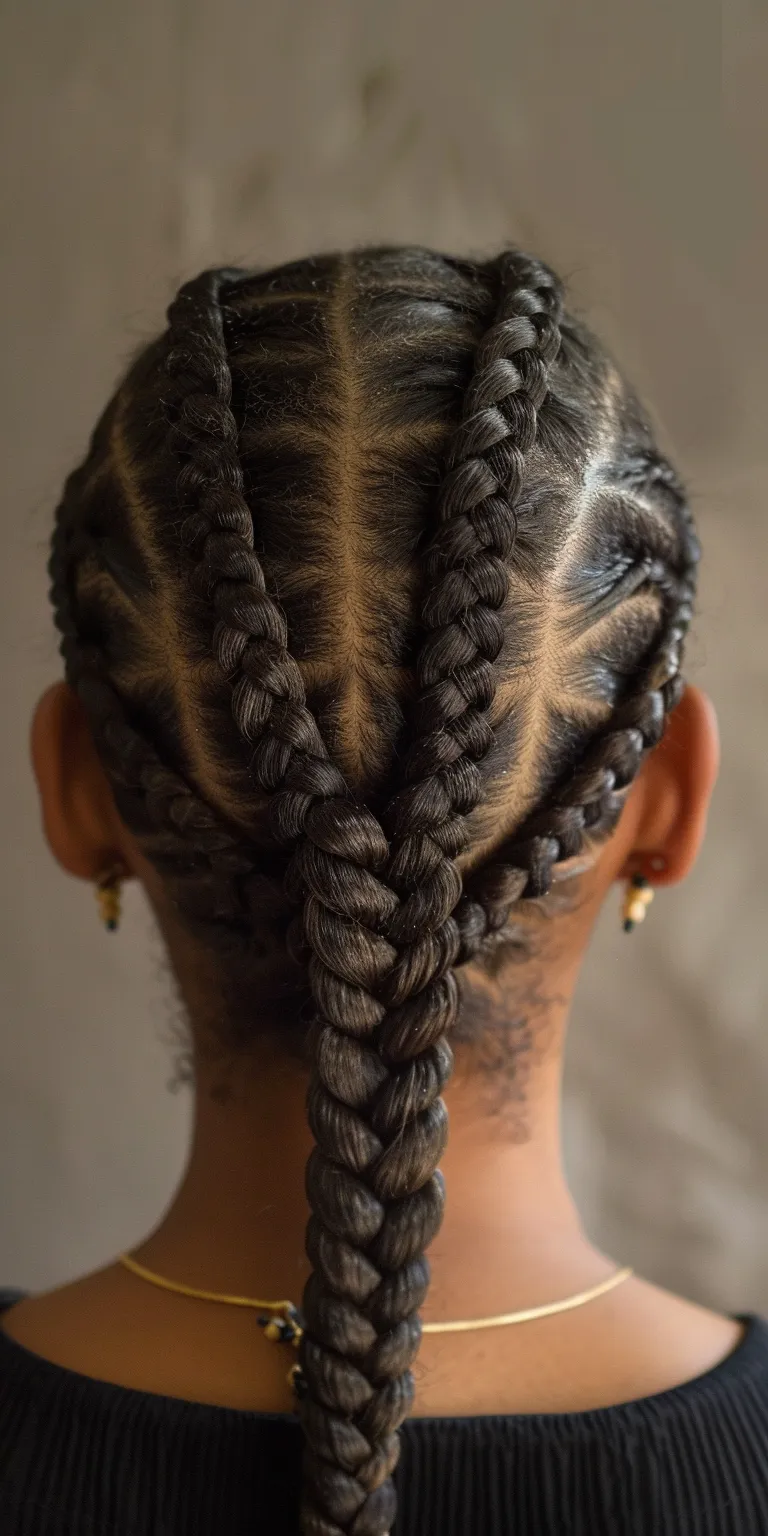 cornrow hairstyles Cornrows, Hair twists, Waterfall braids, French twist, Crochet braids