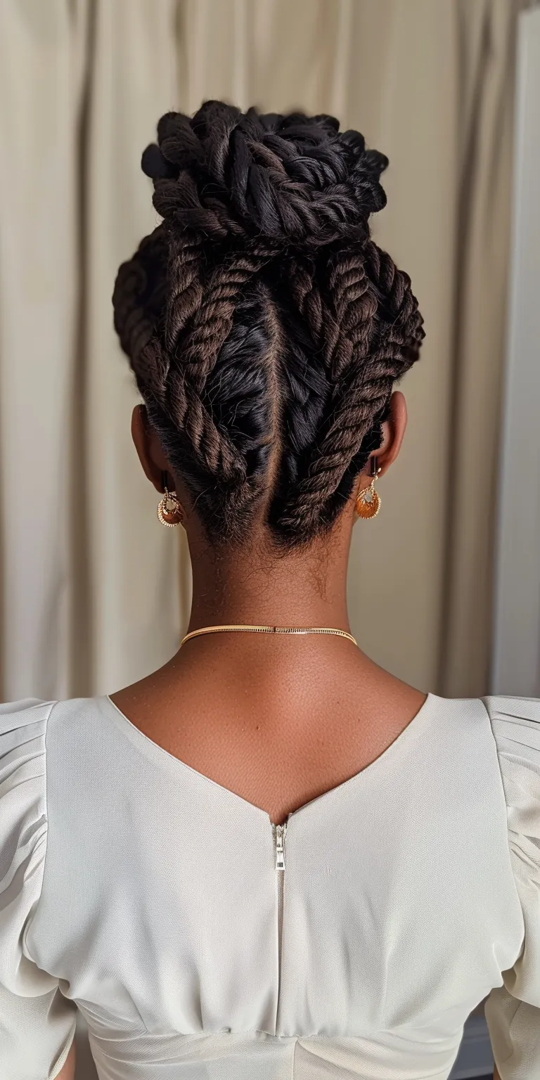 passion twist hairstyle Waterfall braids, Hair twists, French twist, Boho Braid