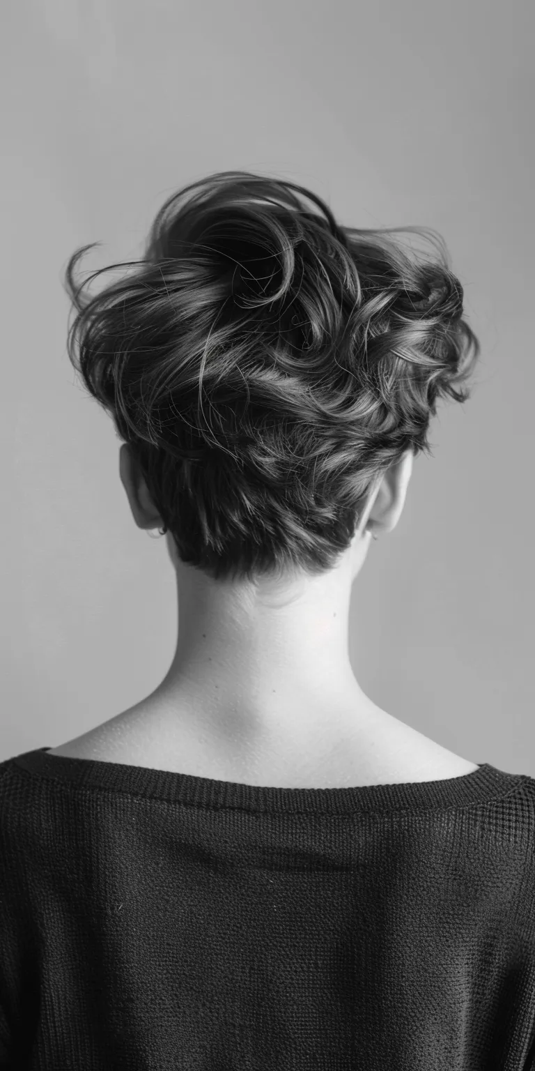 modern haircuts for women Chignon, Updo, Asymmetric cut, French twist, Pompadour