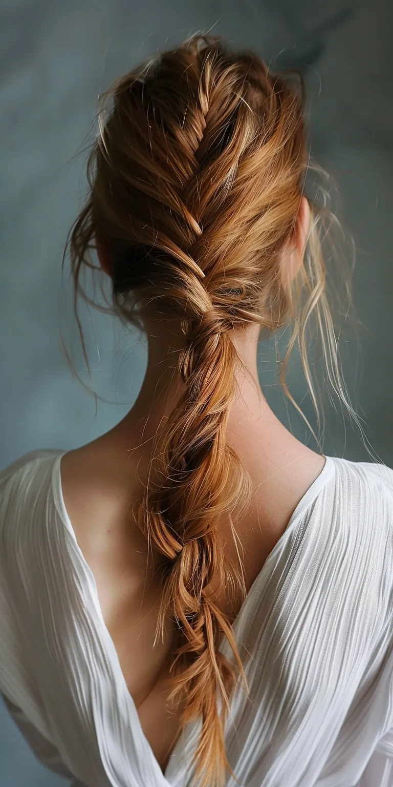 difference hair styles French braid, Braid, Waterfall braids, twist, Chignon