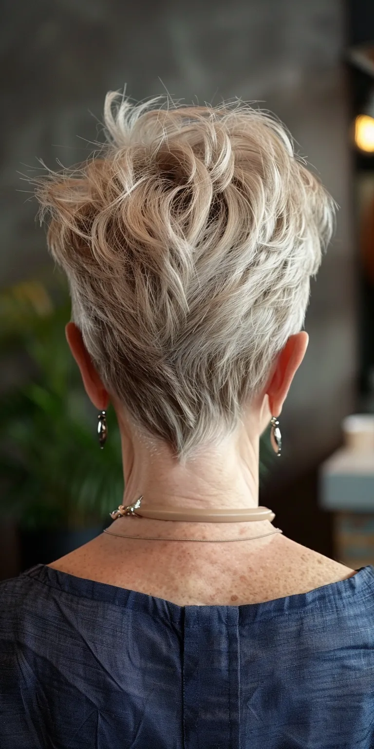 short hairstyles Asymmetric cut, Pompadour, Short brush Pixie Mohawk