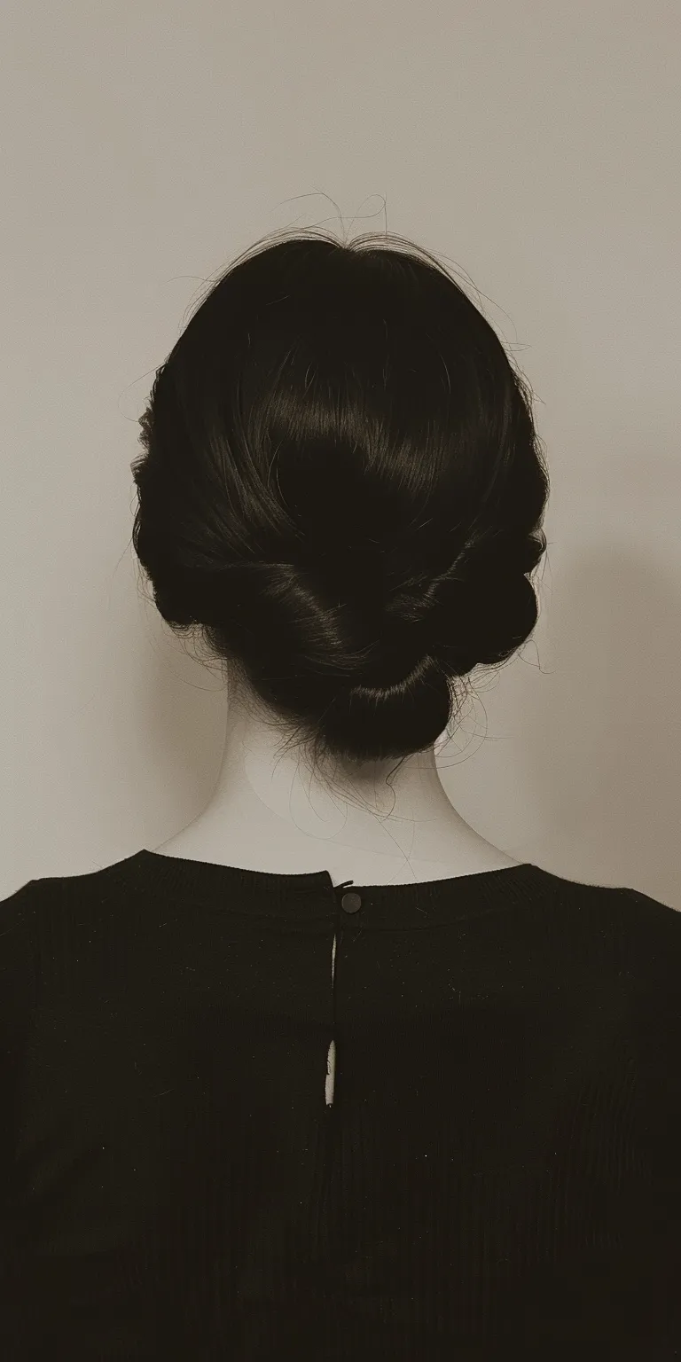 american crew pomade Chignon, Updo, Milkmaid braid, French twist, Ballerina bun