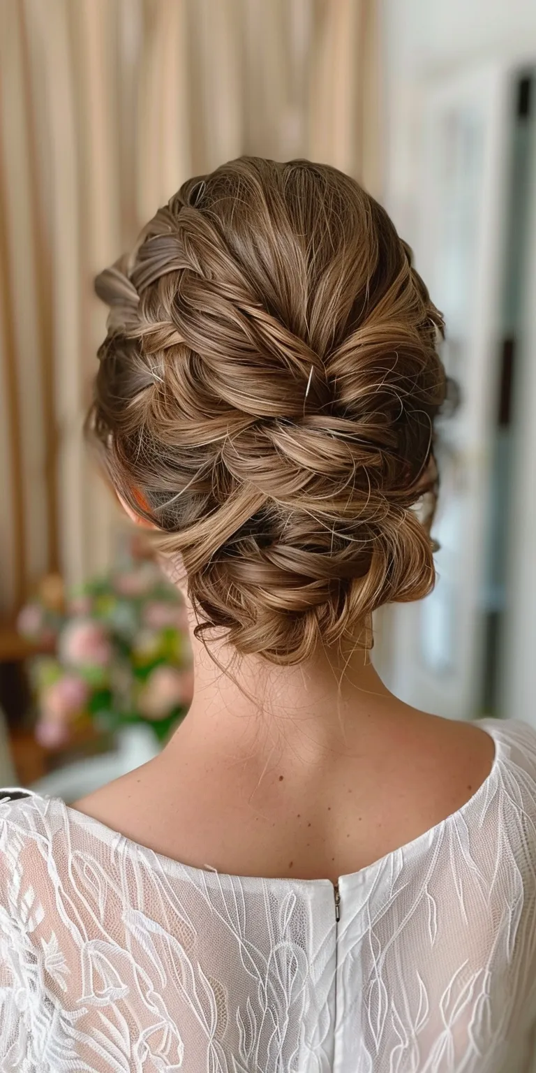 hairstyle remove Updo, Waterfall braids, French twist, Chignon, braid