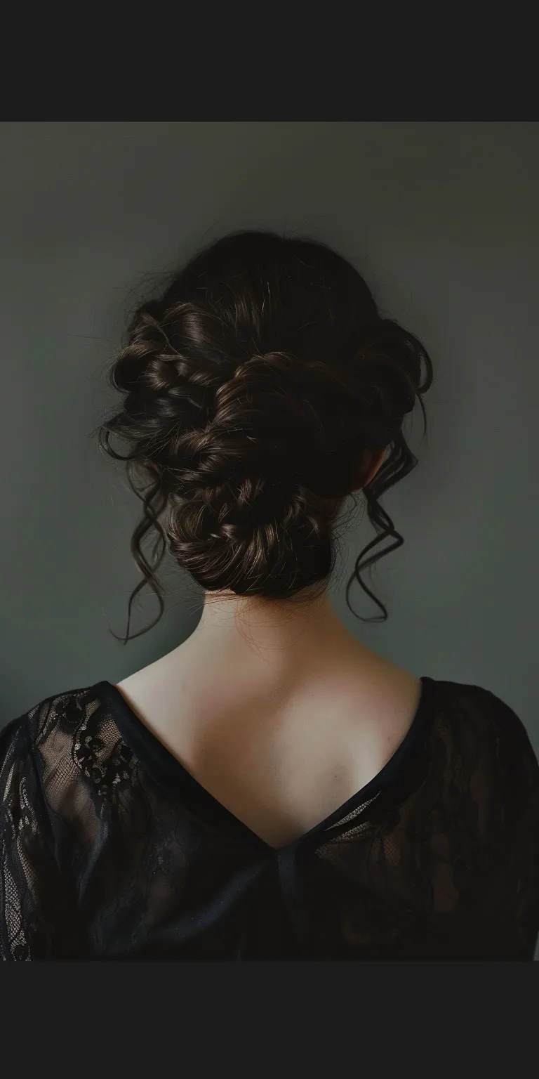 unique hairstyles Updo, Milkmaid braid, Chignon, Ballerina bun, Historical Christian