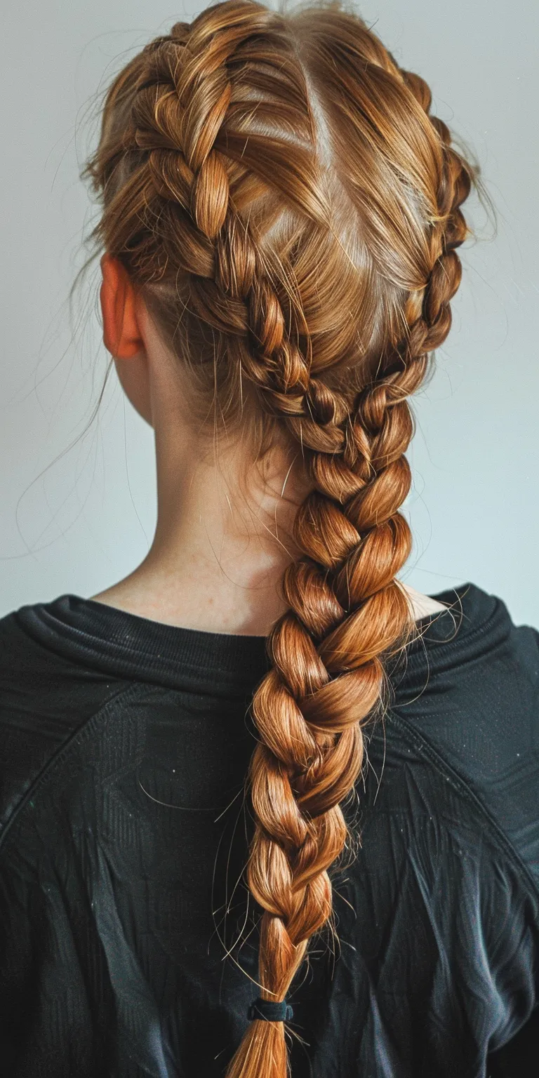 4 braids hairstyles Braid, French braid, Milkmaid Waterfall braids, Boho