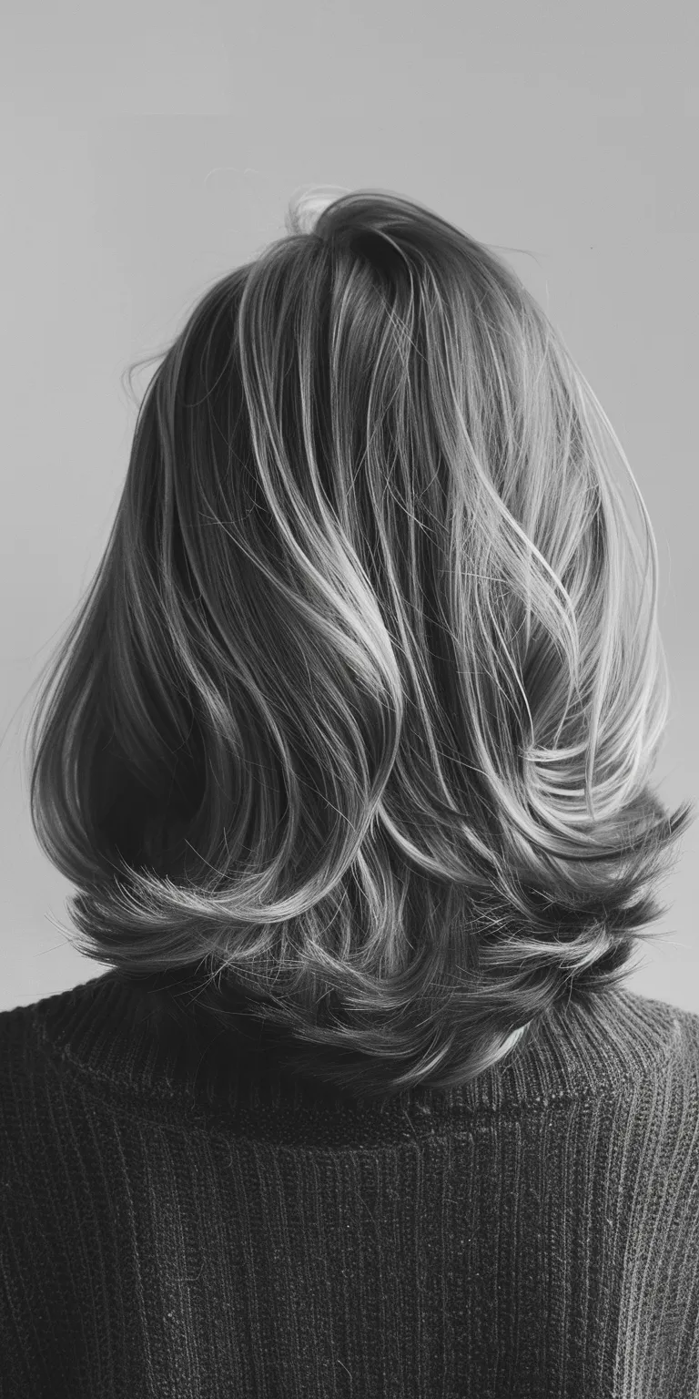 layered haircuts Asymmetric cut, Layered hair, Bob Digital perm, Ringlets