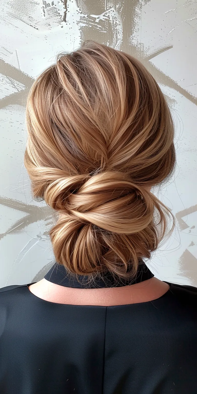 jennifer aniston hair styles Chignon, Updo, French twist, Ballerina bun, Milkmaid braid