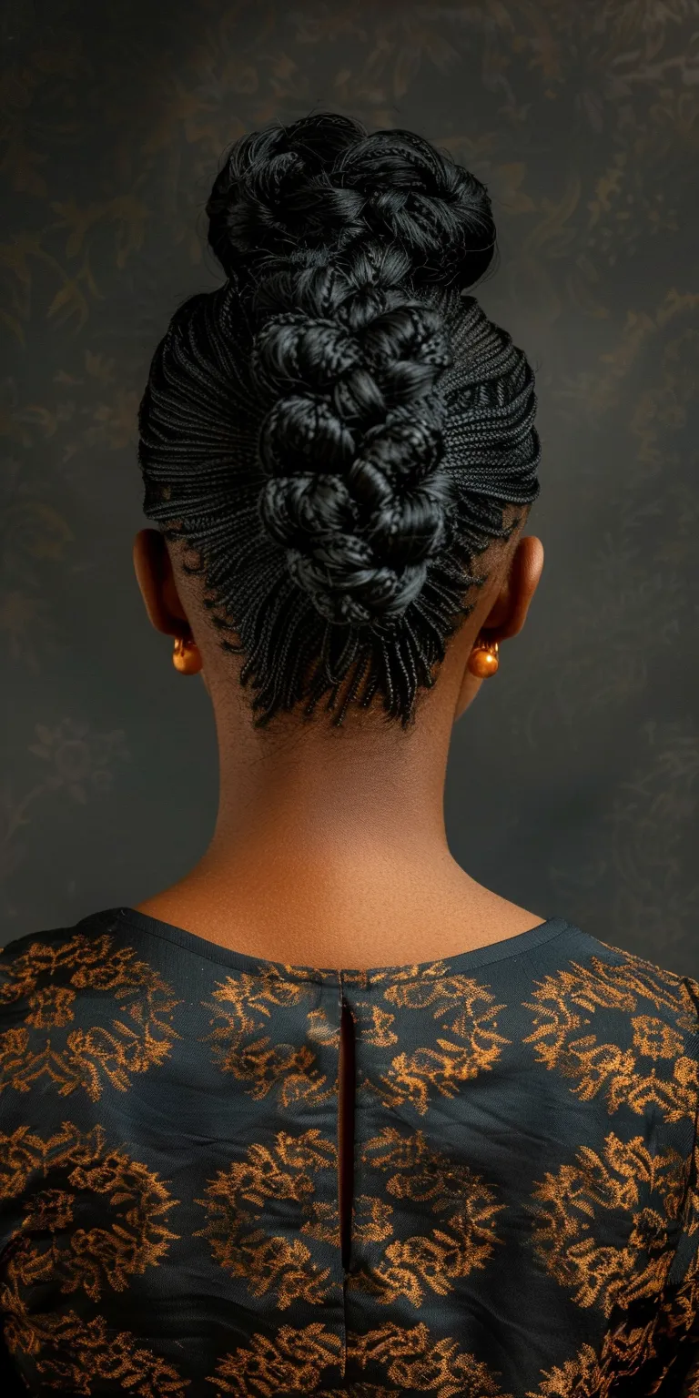 braided bun Chignon, French twist, Finger wave, Updo, Historical Christian hairstyles