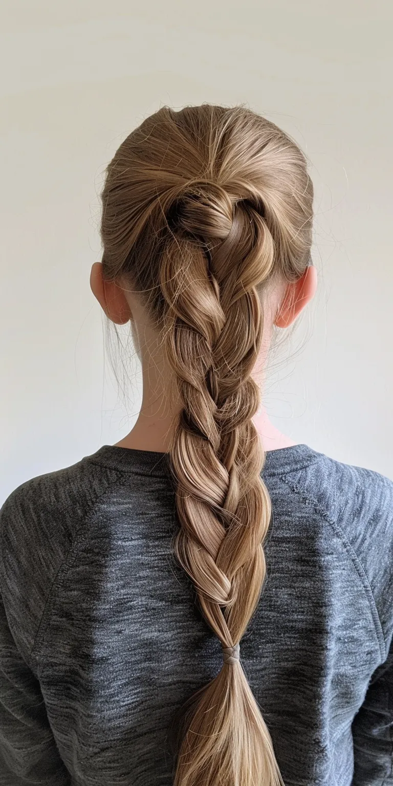 pony hairstyles Waterfall braids, French braid, Braid, twist, Boho braids